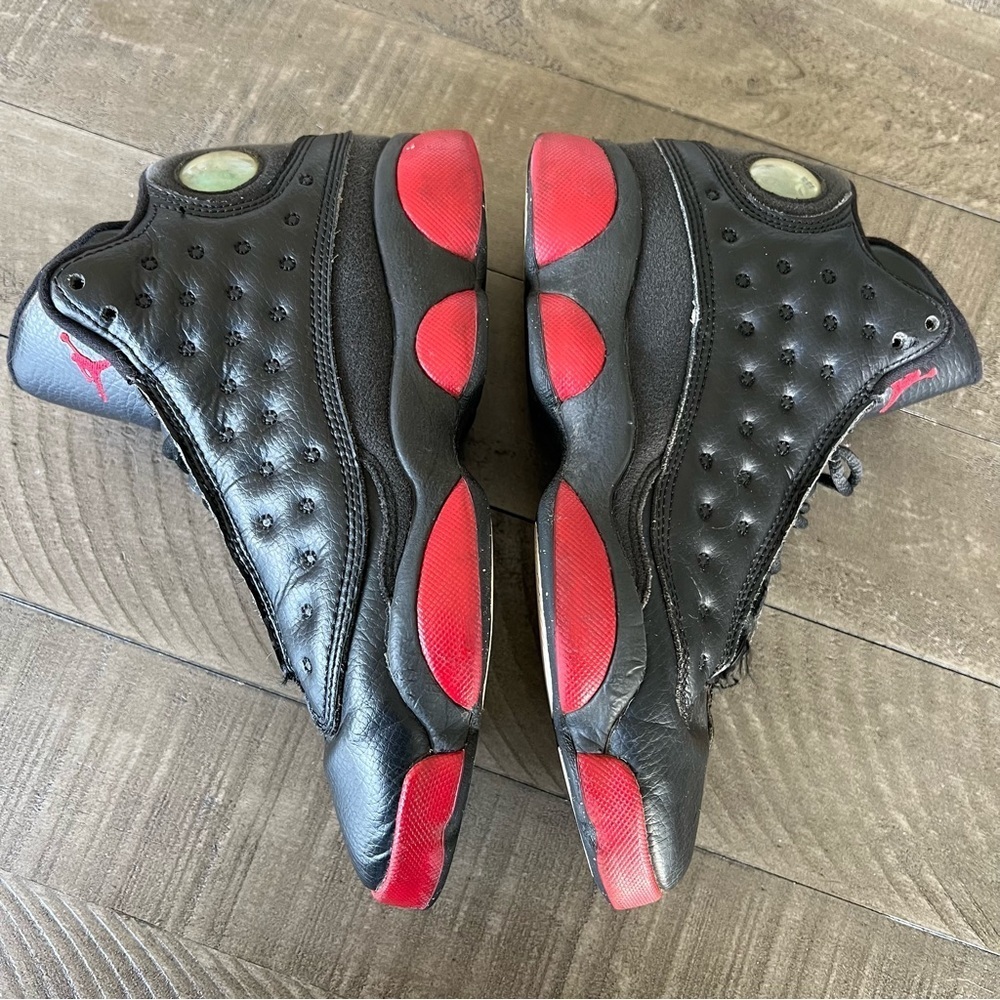 Kids Jordan 13s Black and Red- Brand: Jordan Size: 4y GUC - Picture 9 of 9